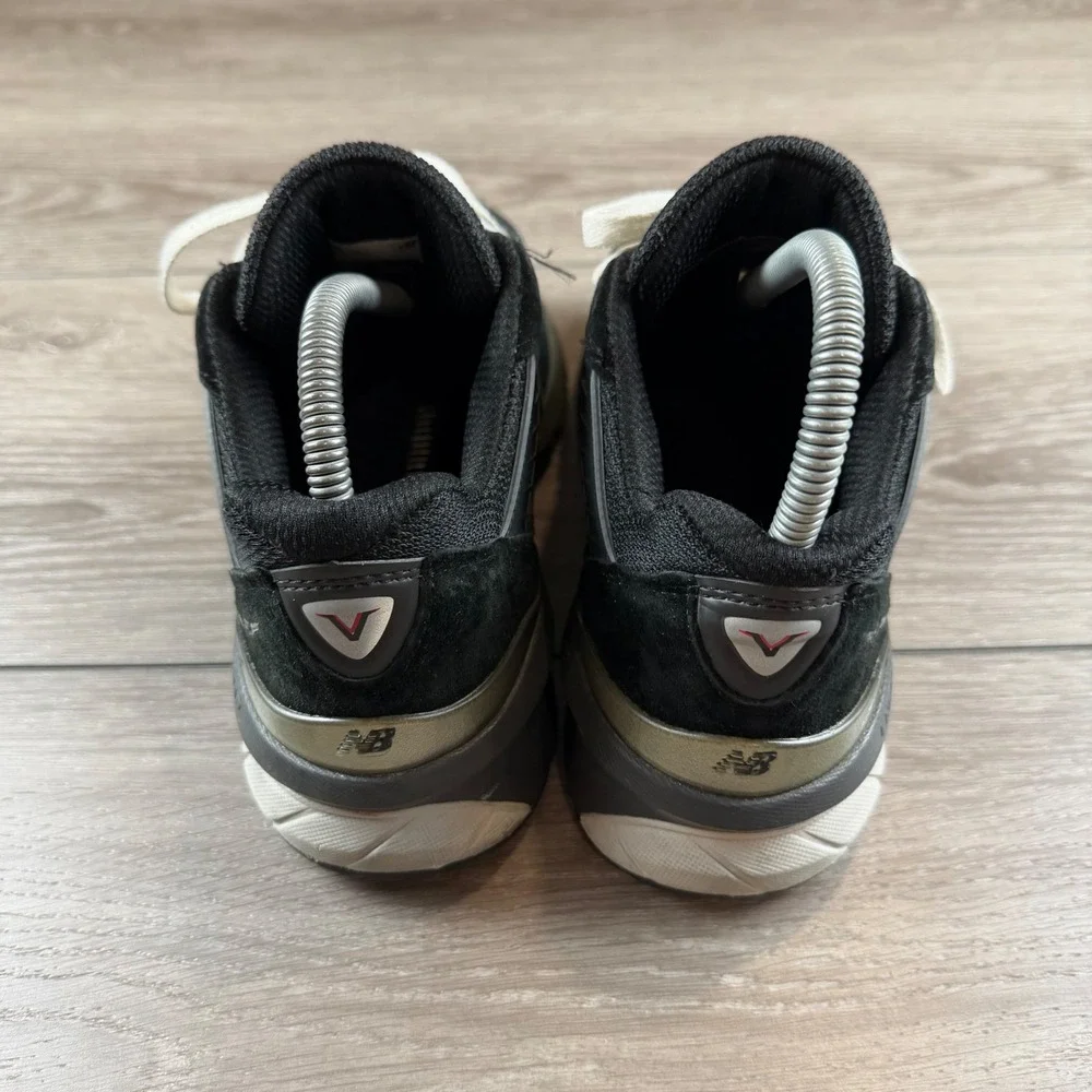 New Balance Womens 990v5 Made in USA Running Shoes Black W990BK5 Size 8.5